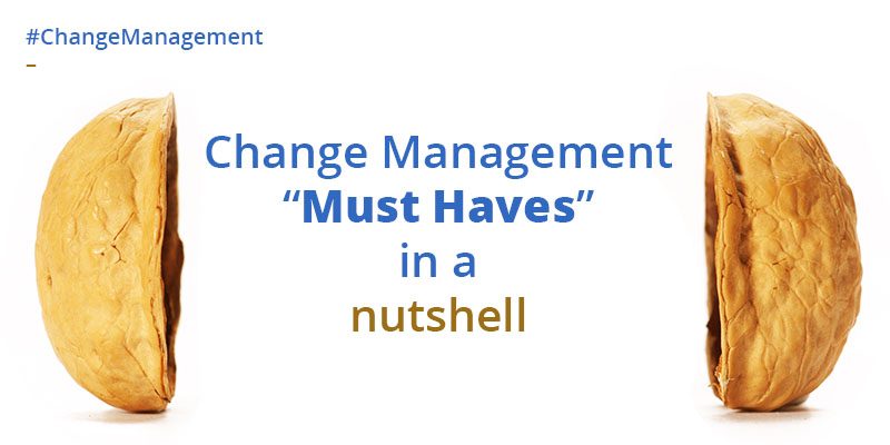 8 Change Management Must Haves